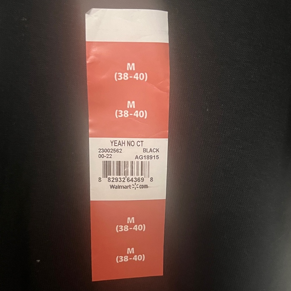 Casual Black Graphic Tee with 'Yeah No' Print - Picture 2 of 5